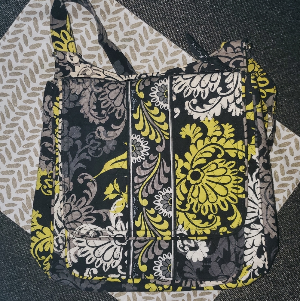 Vera Bradley Mediun Sized Baroque Messenger Bag